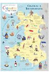 Poster Cymru ar y Map: Chwedlau a Traddodiadau