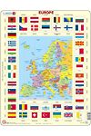 Cyfres Mapiau Atebol o'r Byd: Map of Europe